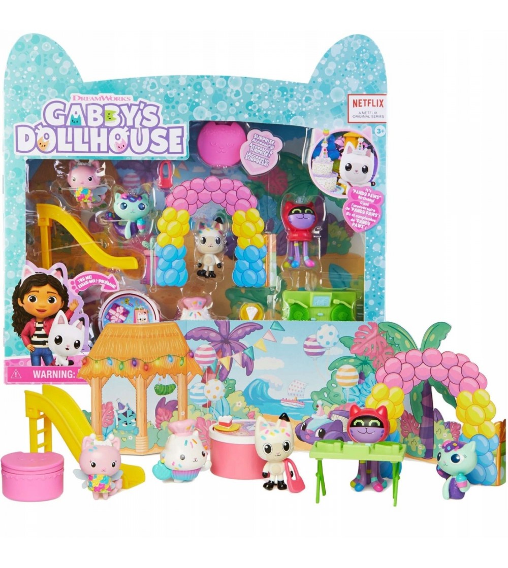 Gabbys Dollhouse Ziua De Nastere A Lui Pandy Paws - Figurine