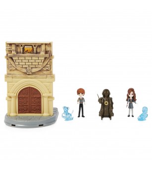 Harry Potter Wizarding World Magical Minis Set 2 Figurine Ron Wisleay Si Hermione Granger - Figurine