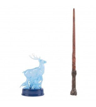 Harry Potter Wizarding World Patronus Spell Wand Bagheta Lui Harry 33cm - Figurine