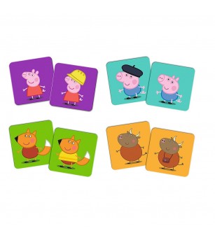 Joc Memos Classic Plus Peppa Pig - Jocuri de memorie și asociere