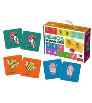 Joc Memos Classic Plus Sa Ne Miscam - Jocuri de memorie și asociere