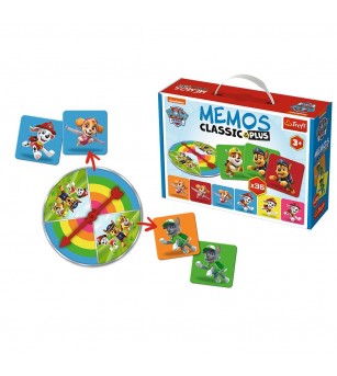 Joc Memos Classic Plus Patrula Catelusilor - Jocuri de memorie și asociere