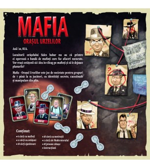 Jocul Mafia Orasul Urzelilor In Limba Romana - Jocuri de masă