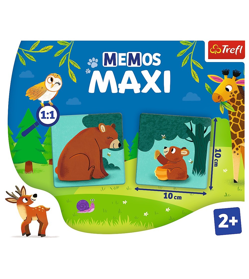 Joc Memos Maxi Animale Parinti Si Copii - Jocuri de memorie și asociere