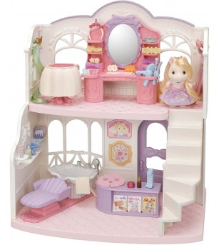 Set Sylvanian Families 5643 - Salon de coafor si figurina ponei - Figurine