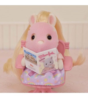 Set Sylvanian Families 5643 - Salon de coafor si figurina ponei - Figurine