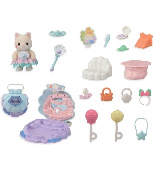 Set Sylvanian Families 5760 - Baby Mermaid Shop - Figurine