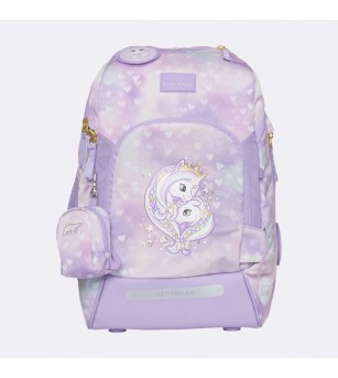 Ghiozdan, rucsac ergonomic cu perna de aer, active air flx, Unicorn Princess Purple - Ghiozdane