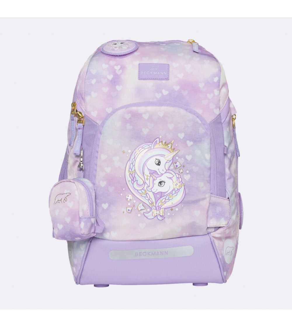Ghiozdan, rucsac ergonomic cu perna de aer, active air flx, Unicorn Princess Purple - Ghiozdane