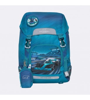 Ghiozdan, rucsac ergonomic pentru scoala, clasic, Racing - Ghiozdane