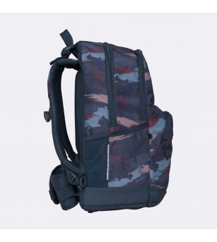 Ghiozdan, rucsac ergonomic, 30l, Sport Junior Blue Brush - Ghiozdane