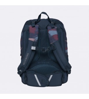 Ghiozdan, rucsac ergonomic, 30l, Sport Junior Blue Brush - Ghiozdane