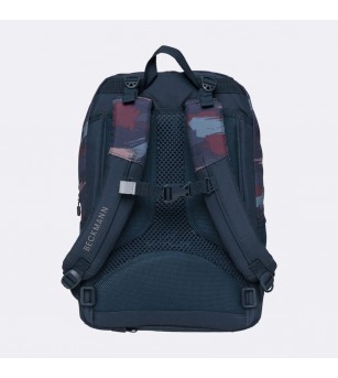 Ghiozdan, rucsac ergonomic, 30l, Sport Junior Blue Brush - Ghiozdane