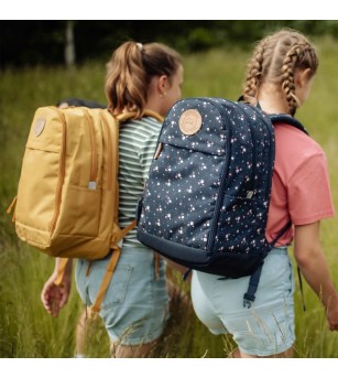 Ghiozdan rucsac ergonomic, 26L, Urban Midi, Floral - Ghiozdane