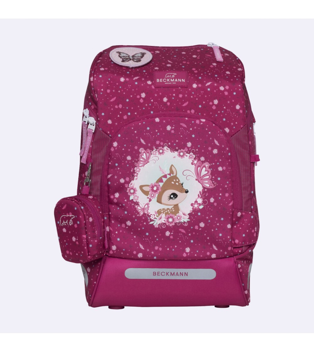 Ghiozdan, rucsac ergonomic cu perna de aer, Active Air FLX, Forest Deer Red - Ghiozdane Ghiozdan, rucsac ergonomic cu perna de aer, Active Air FLX, Forest Deer Red - Ghiozdane