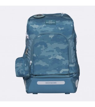 Ghiozdan, rucsac ergonomic cu perna de aer, set Active Air FLX 6 piese, Jungle Game - Ghiozdane