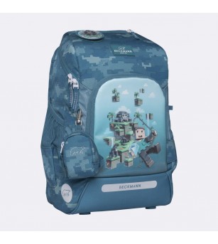 Ghiozdan, rucsac ergonomic cu perna de aer, set Active Air FLX 6 piese, Jungle Game - Ghiozdane