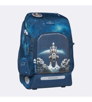 Ghiozdan, rucsac ergonomic cu perna de aer, set Active Air FLX 6 piese, Space Mission - Ghiozdane