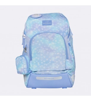 Ghiozdan, rucsac ergonomic cu perna de aer, set Active Air FLX 6 piese, Unicorn Princess Ice Blue - Ghiozdane