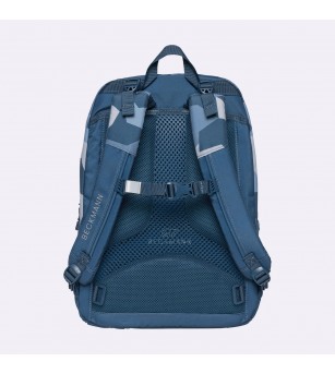 Ghiozdan, rucsac ergonomic, 30L, Sport Junior Blue Camo - Ghiozdane