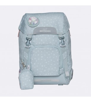 Ghiozdan, rucsac ergonomic, set clasic 6 piese, Forest Deer Dusty Mint - Ghiozdane Ghiozdan, rucsac ergonomic, set clasic 6 piese, Forest Deer Dusty Mint - Ghiozdane