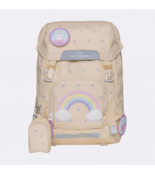 Ghiozdan, rucsac ergonomic, set clasic 6 piese, Yellow Heart - Ghiozdane Ghiozdan, rucsac ergonomic, set clasic 6 piese, Yellow Heart - Ghiozdane