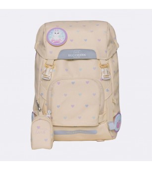 Ghiozdan, rucsac ergonomic, set clasic 6 piese, Yellow Heart - Ghiozdane Ghiozdan, rucsac ergonomic, set clasic 6 piese, Yellow Heart - Ghiozdane