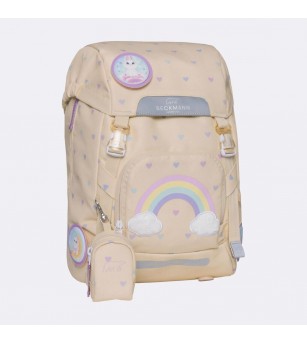 Ghiozdan, rucsac ergonomic, set clasic 6 piese, Yellow Heart - Ghiozdane Ghiozdan, rucsac ergonomic, set clasic 6 piese, Yellow Heart - Ghiozdane