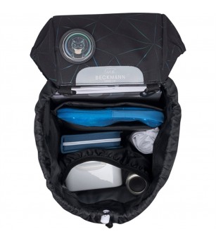 Ghiozdan, rucsac ergonomic, set clasic 7 piese, Panther - Ghiozdane