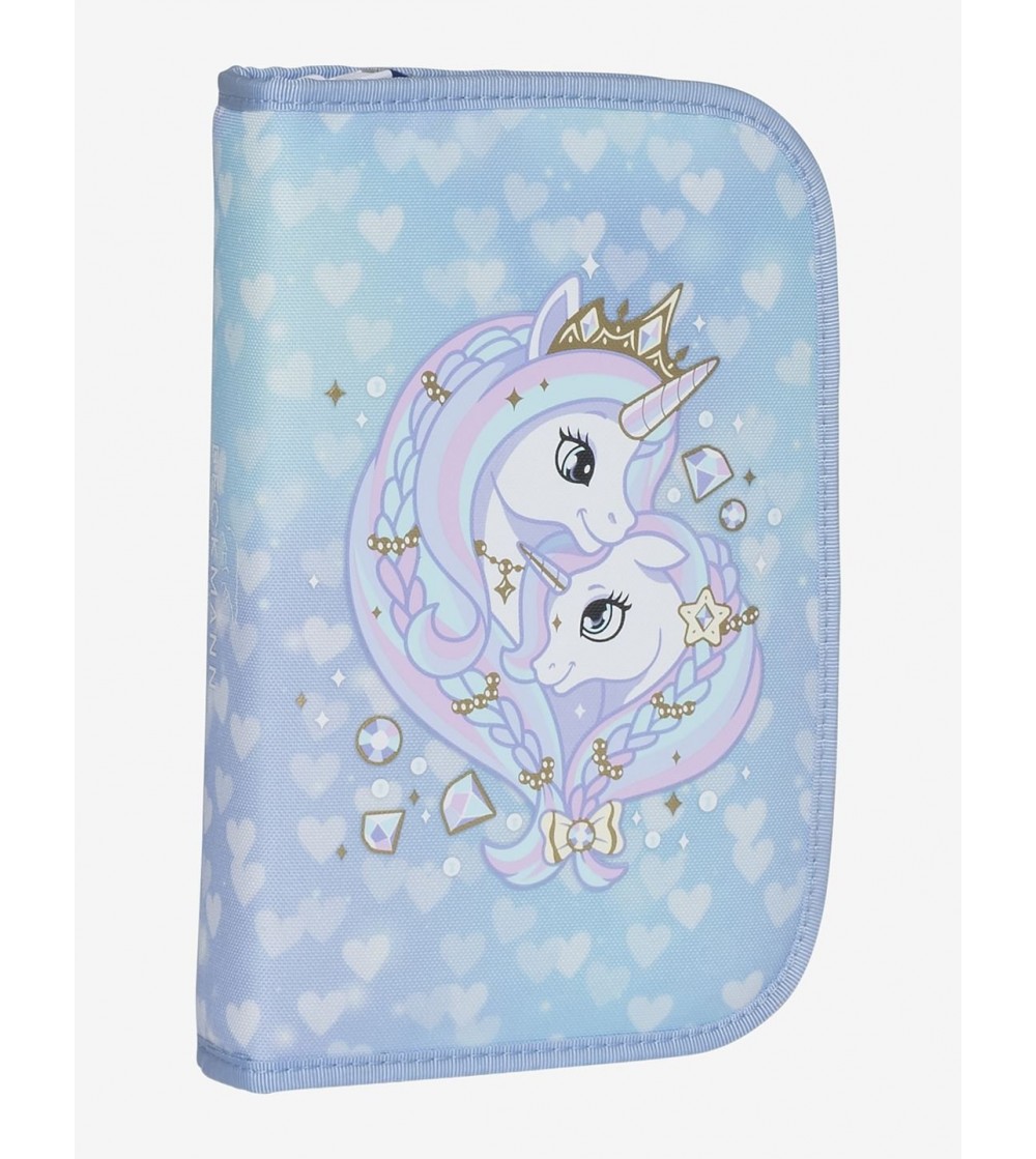 Penar cu o singura sectiune complet echipat, Unicorn Princess Ice Blue - Penare