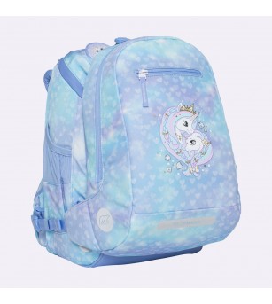 Rucsac de zi (antrenamente, excursii, parc), Unicorn Princess Ice Blue - Ghiozdane