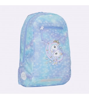 Rucsac de zi (antrenamente, excursii, parc), Unicorn Princess Ice Blue - Ghiozdane