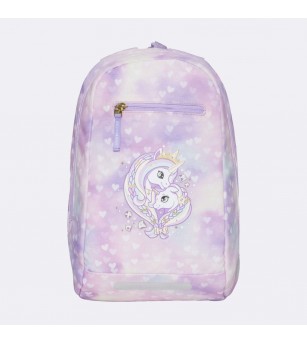Rucsac de zi (antrenamente, excursii, parc), Unicorn princess purple - Ghiozdane