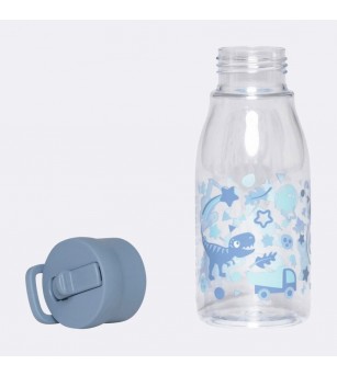 Sticla de baut pentru copiii de gradinita 400 ml, Albastru - Caserole și sticle de apă
