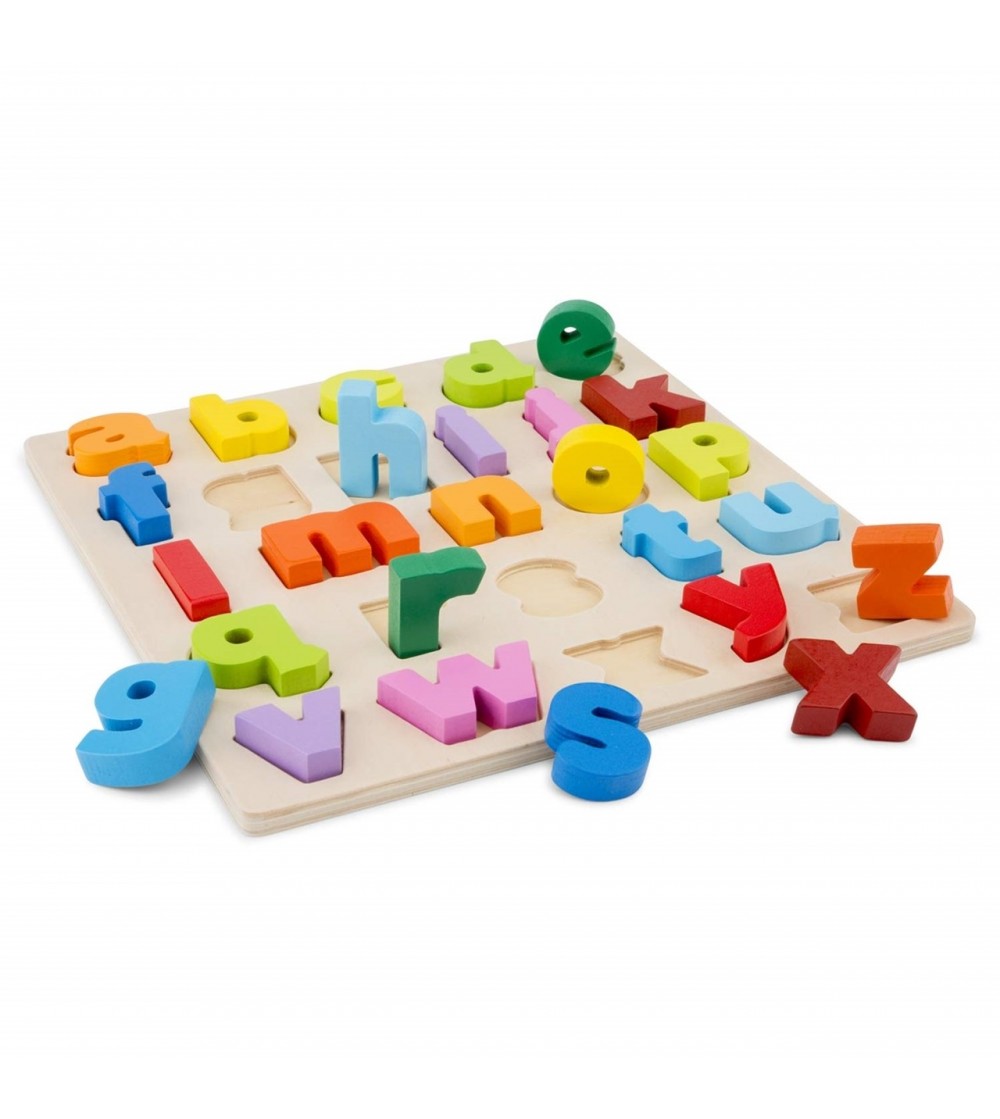 Puzzle lemn, Alfabet - Litere Mici - Puzzle-uri
