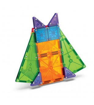 Set magnetic Magna-Tiles Combo + microMAGS, 20 piese - Jocuri construcție