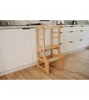 Learning Tower pliabil Duck Woodworks, natur - Learning tower Learning Tower pliabil Duck Woodworks, natur - Learning tower