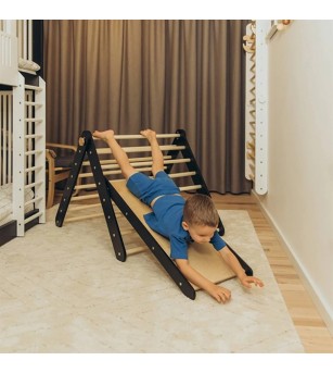 Triunghi Pikler, Duck Woodworks, negru - Jucării și accesorii sportive