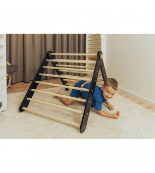 Triunghi Pikler, Duck Woodworks, negru - Jucării și accesorii sportive