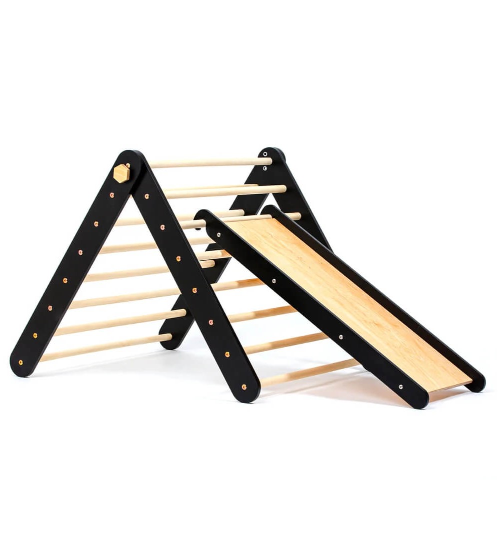 Triunghi Pikler, Duck Woodworks, negru - Jucării și accesorii sportive