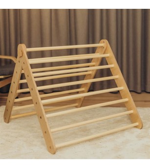 Triunghi Pikler, Duck Woodworks, natur - Jucării și accesorii sportive