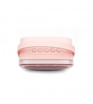 Set Karaoke Lalarma, cu 2 Microafone + boxa cu Bluetooth si lumini, Rose - Top cadouri copii