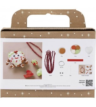 Mini kit creativ plastilină Silk Clay, figurină de Crăciun - Seturi Crăciun