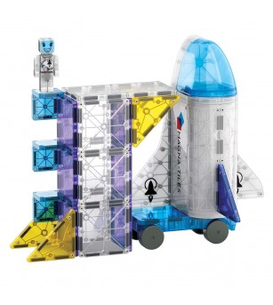 Set magnetic Magna-Tiles Space, 32 piese - Jucarii magnetice Set magnetic Magna-Tiles Space, 32 piese - Jucarii magnetice