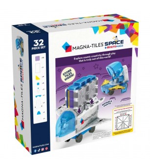 Set magnetic Magna-Tiles Space, 32 piese - Jucarii magnetice Set magnetic Magna-Tiles Space, 32 piese - Jucarii magnetice
