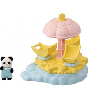 Set Sylvanian Families 5539 - Baby Star Carusel - Figurine
