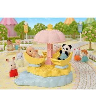 Set Sylvanian Families 5539 - Baby Star Carusel - Figurine