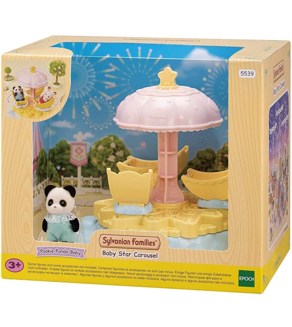 Set Sylvanian Families 5539 - Baby Star Carusel - Figurine