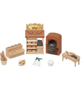 Set Sylvanian Families 5536 - Bakery Shop - Figurine