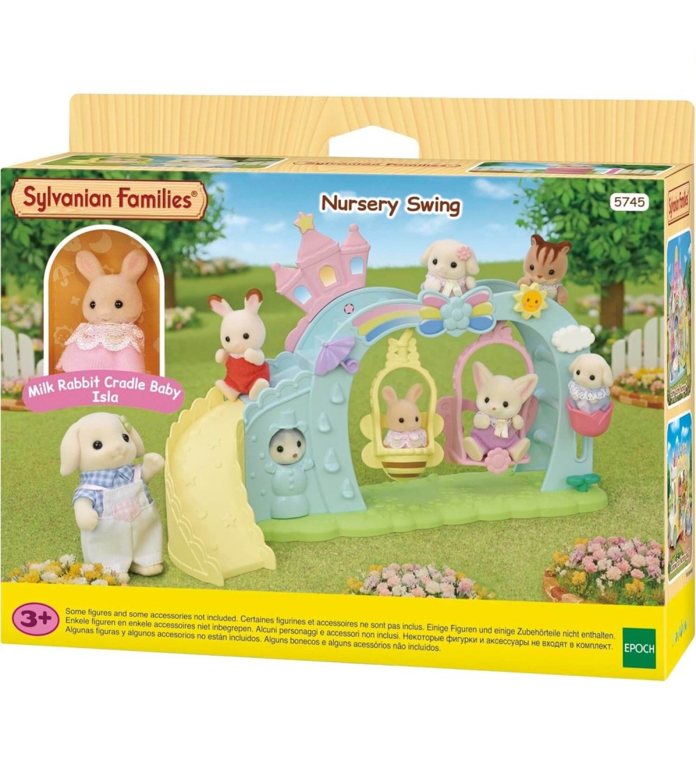 Set Sylvanian Families 5745 - loc de joaca si figurina iepuras - Figurine Set Sylvanian Families 5745 - loc de joaca si figurina iepuras - Figurine